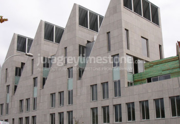 Jura Grey limestone cladding