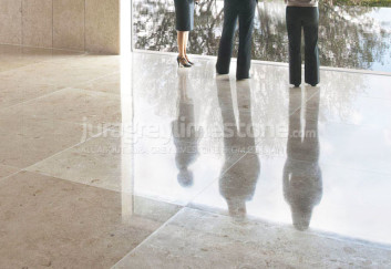 Jura Beige limestone flooring